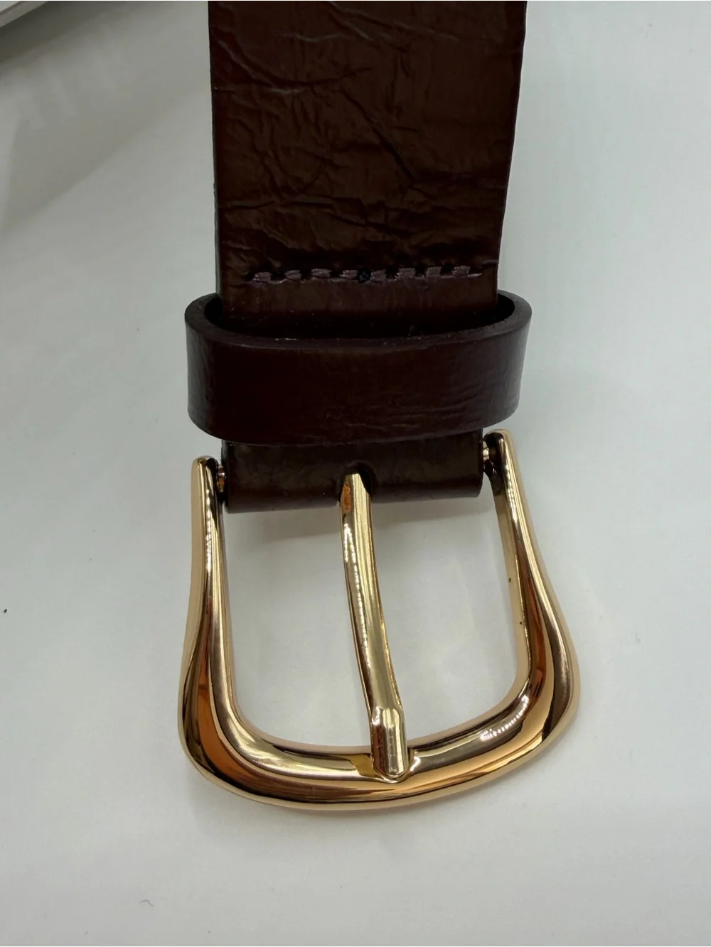 J. Crew Women's Grommet Belt in Italian Leather Brown Size XS/Extra Small